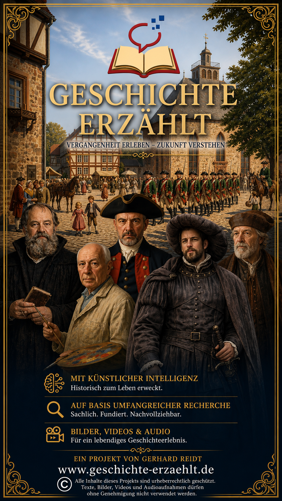 Geschichte erzählt – historische Projekte und digitale Geschichtsvermittlung